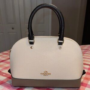 Coach Colorblock Leather Mini Sierra Satchel NWOT